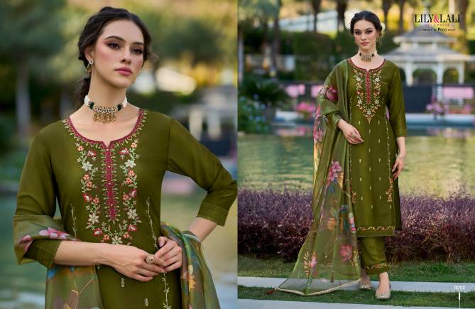 Falak By Lily And Lali 15701 To 15706 Embroidery Readymade Suits Wholesale In Delhi
